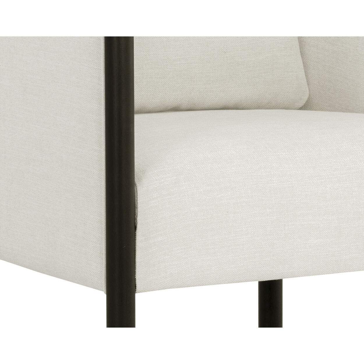 Wilder Heather Ivory Tweed Lounge Chair